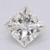 1.05 Carat Princess Shaped Excellent Cut H- VS2 Lab Grown Diamond