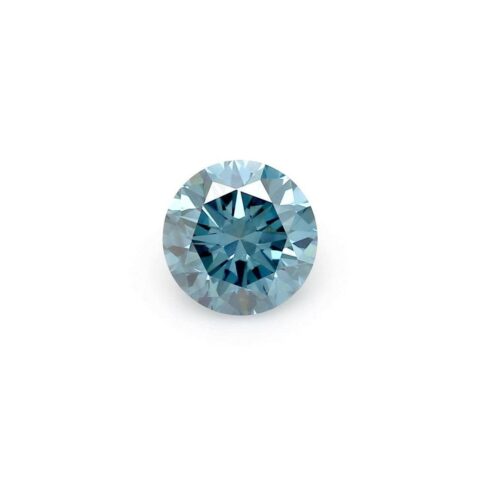 1.06 Carat Round Shaped Good Cut Blue- VS2 Lab Grown Diamond