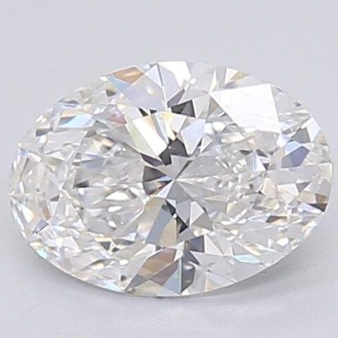 1.06 Carat Oval Shaped Excellent Cut E- VS1 Lab Grown Diamond