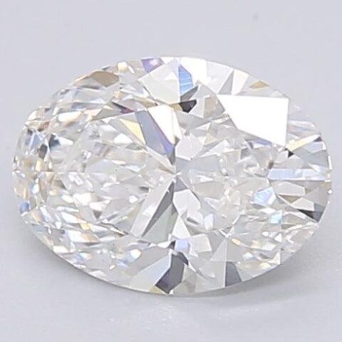 1.06 Carat Oval Shaped Excellent Cut E- VS2 Lab Grown Diamond