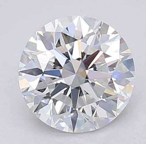1.06 Carat Round Shaped Excellent Cut E- VS2 Lab Grown Diamond