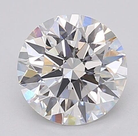 1.06 Carat Round Shaped Excellent Cut E- VVS2 Lab Grown Diamond