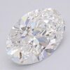 1.06 Carat Oval Shaped Excellent Cut F- VS1 Lab Grown Diamond
