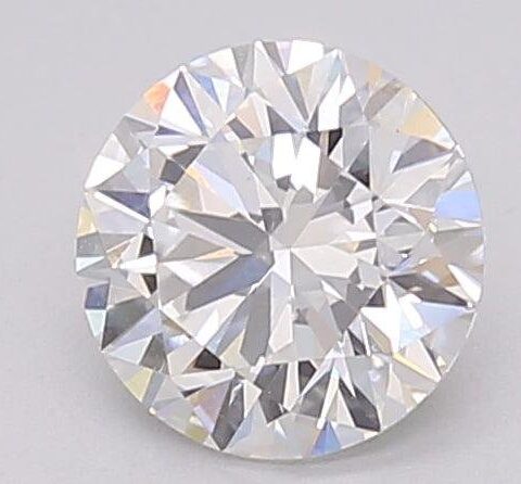 1.06 Carat Round Shaped Excellent Cut F- VS1 Lab Grown Diamond