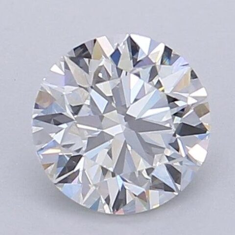 1.06 Carat Round Shaped Excellent Cut F- VS1 Lab Grown Diamond