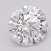 1.06 Carat Round Shaped Excellent Cut F- VS1 Lab Grown Diamond