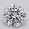 1.06 Carat Round Shaped Excellent Cut F- VS1 Lab Grown Diamond