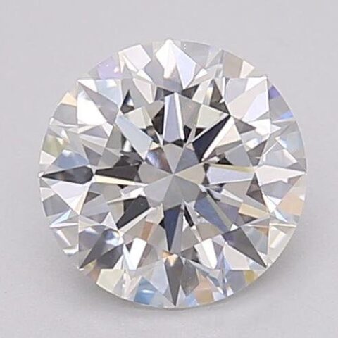1.06 Carat Round Shaped Excellent Cut F- VS1 Lab Grown Diamond