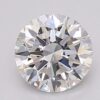 1.06 Carat Round Shaped Excellent Cut F- VVS2 Lab Grown Diamond