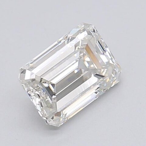 1.06 Carat Emerald Shaped Excellent Cut G- VS1 Lab Grown Diamond