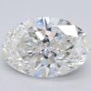 1.06 Carat Oval Shaped Excellent Cut G- VS1 Lab Grown Diamond