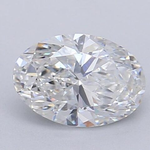 1.06 Carat Oval Shaped Excellent Cut G- VS1 Lab Grown Diamond