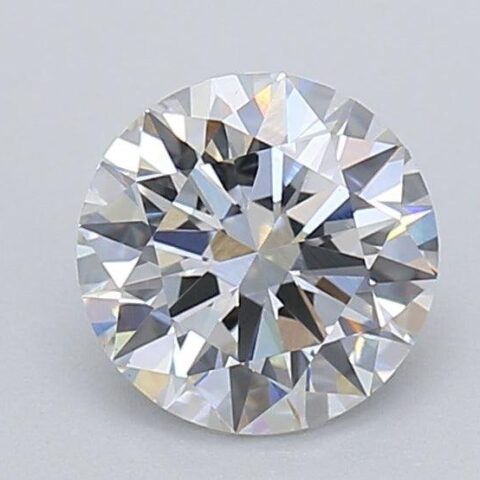 1.06 Carat Round Shaped Excellent Cut G- VS1 Lab Grown Diamond