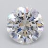 1.06 Carat Round Shaped Very Good Cut G- VS1 Lab Grown Diamond