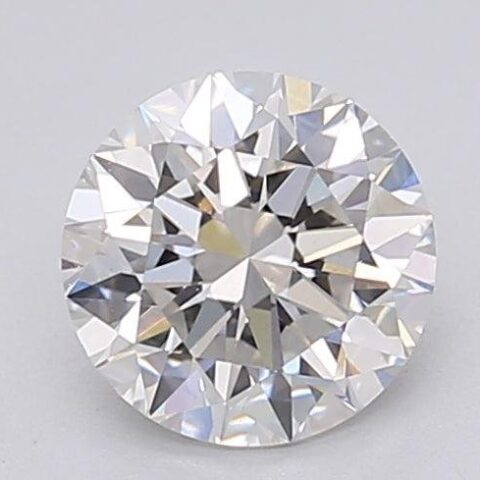 1.06 Carat Round Shaped Excellent Cut G- VS1 Lab Grown Diamond