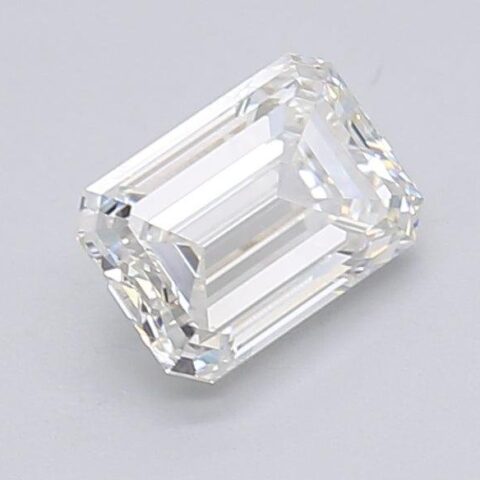 1.06 Carat Emerald Shaped Excellent Cut G- VVS2 Lab Grown Diamond