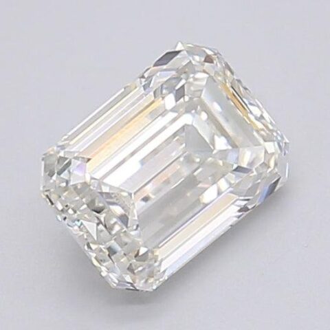 1.06 Carat Emerald Shaped Excellent Cut G- VVS2 Lab Grown Diamond
