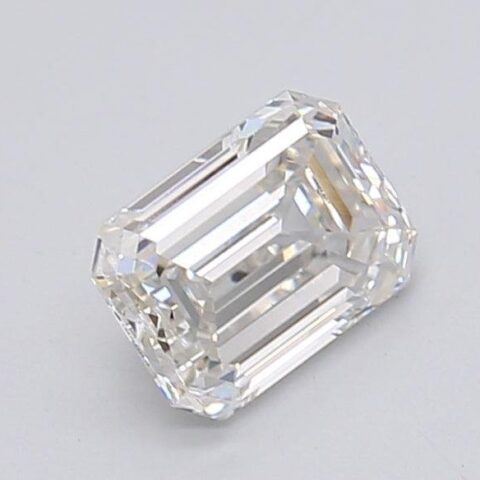 1.06 Carat Emerald Shaped Excellent Cut G- VVS2 Lab Grown Diamond