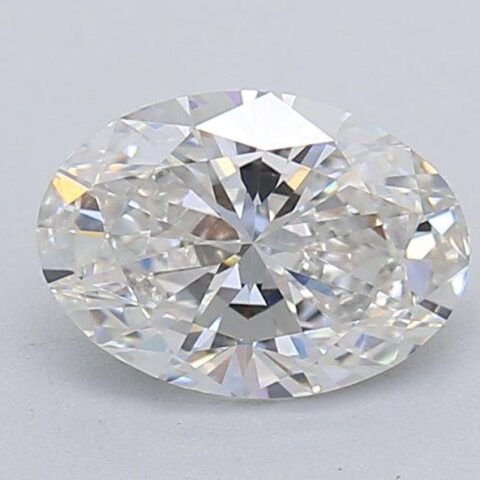 1.06 Carat Oval Shaped Excellent Cut G- VVS2 Lab Grown Diamond