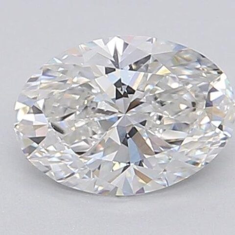 1.06 Carat Oval Shaped Excellent Cut G- VVS2 Lab Grown Diamond