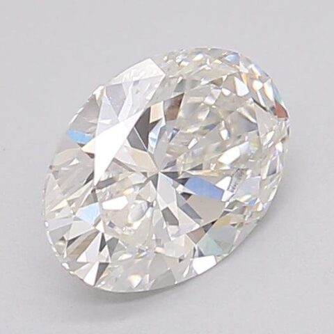 1.06 Carat Oval Shaped Excellent Cut G- VVS2 Lab Grown Diamond