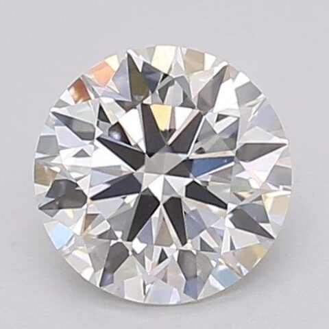 1.06 Carat Round Shaped Excellent Cut G- VVS2 Lab Grown Diamond