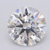 1.07 Carat Round Shaped Excellent Cut G- VS2 Lab Grown Diamond