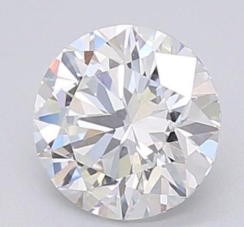 1.08 Carat Round Shaped Excellent Cut E- VS2 Lab Grown Diamond