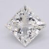1.08 Carat Princess Shaped Excellent Cut G- VS1 Lab Grown Diamond