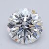 1.08 Carat Round Shaped Excellent Cut G- VS1 Lab Grown Diamond