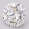 1.08 Carat Round Shaped Excellent Cut G- VS1 Lab Grown Diamond