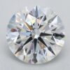 1.08 Carat Round Shaped Excellent Cut G- VS1 Lab Grown Diamond