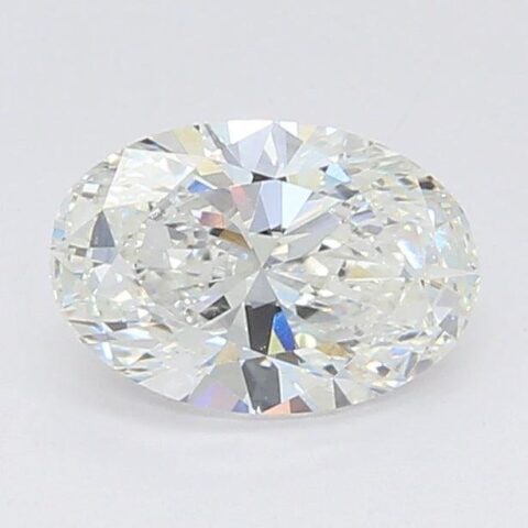 1.14 Carat Oval Shaped Excellent Cut D- VVS2 Lab Grown Diamond