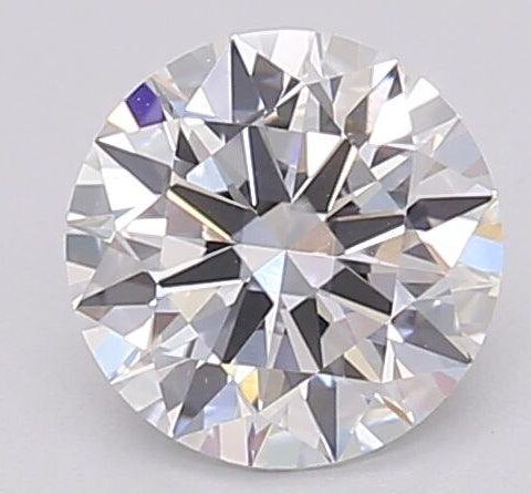 1.14 Carat Round Shaped Excellent Cut E- VS1 Lab Grown Diamond