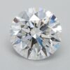 1.14 Carat Round Shaped Excellent Cut F- VVS2 Lab Grown Diamond