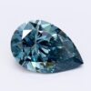 1.1 Carat Pear Shaped Good Cut Blue- SI1 Lab Grown Diamond