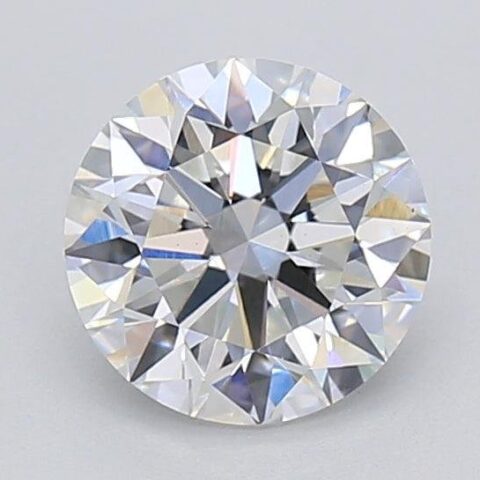 1.1 Carat Round Shaped Excellent Cut E- VS1 Lab Grown Diamond