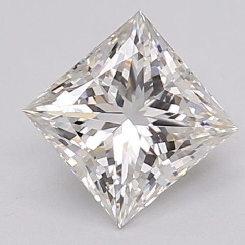 1.1 Carat Princess Shaped Excellent Cut H- VS1 Lab Grown Diamond