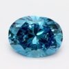 1.22 Carat Oval Shaped Good Cut Blue- VS1 Lab Grown Diamond
