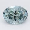 1.26 Carat Oval Shaped Good Cut Blue- VS2 Lab Grown Diamond