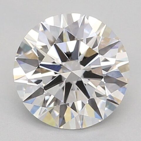 1.26 Carat Round Shaped Ideal Cut E- VVS2 Lab Grown Diamond