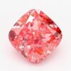 1.26 Carat Cushion Shaped Good Cut Pink- SI1 Lab Grown Diamond