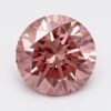 1.2 Carat Round Shaped Very Good Cut Pink- SI1 Lab Grown Diamond