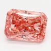 1.35 Carat Radiant Shaped Good Cut Pink- VS1 Lab Grown Diamond