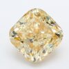 1.47 Carat Cushion Shaped Good Cut Yellow- SI2 Lab Grown Diamond