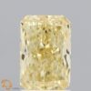 1.57 Carat Radiant Shaped Very Good Cut Yellow- SI1 Lab Grown Diamond