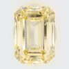 1.59 Carat Emerald Shaped Excellent Cut Yellow- SI1 Lab Grown Diamond