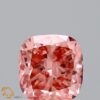 1.67 Carat Cushion Shaped Good Cut Pink- SI1 Lab Grown Diamond