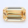 1.73 Carat Emerald Shaped Good Cut Yellow- VVS2 Lab Grown Diamond