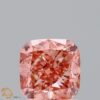 1.75 Carat Cushion Shaped Good Cut Pink- SI1 Lab Grown Diamond